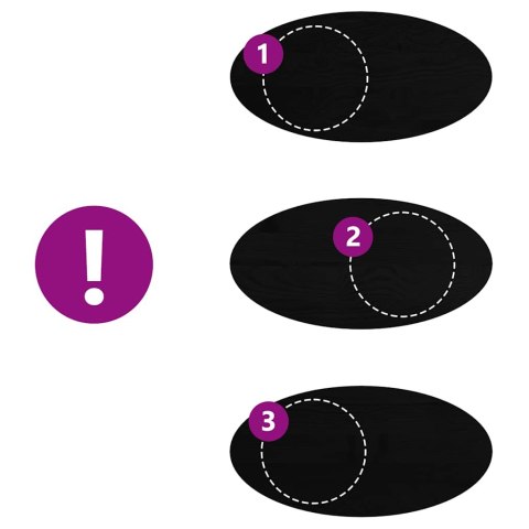 BLAT DO STOŁU BRĄZOWY 120X60X2CM LITE DREWNO DĘBOWE OWALNY