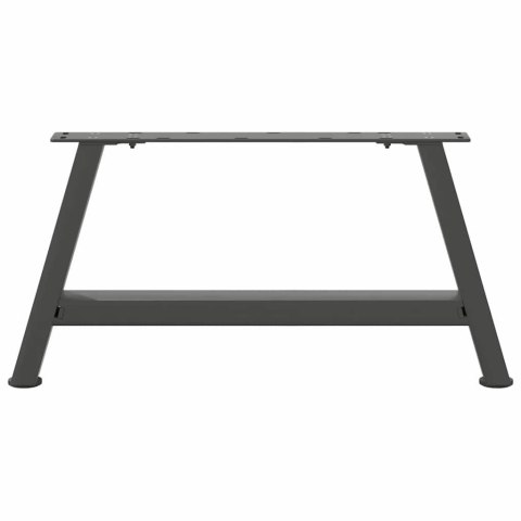 NOGI DO STOLIKA KAWOWEGO 2 SZT. ANTRACYT 70X(30-31)CM STAL