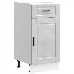 SZAFKA KUCHENNA DOLNA PORTO BETONOWY SZARY 40X46X81,5CM