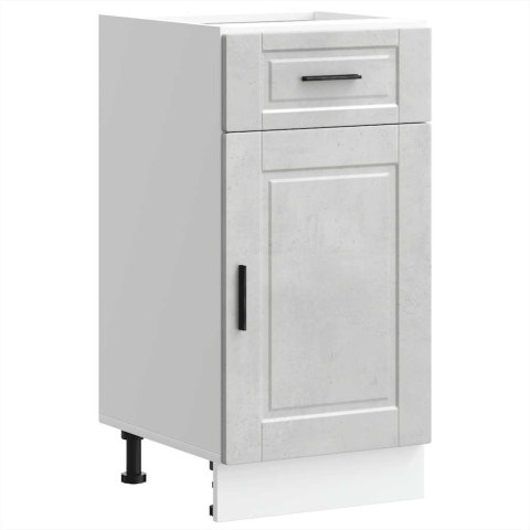 SZAFKA KUCHENNA DOLNA PORTO BETONOWY SZARY 40X46X81,5CM