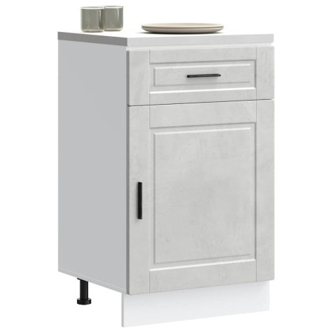 SZAFKA KUCHENNA DOLNA PORTO BETONOWY SZARY 50X46X81,5CM