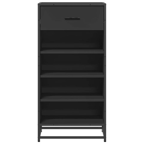 STOJAK NA BUTY CZARNY 48X38X97,5CM