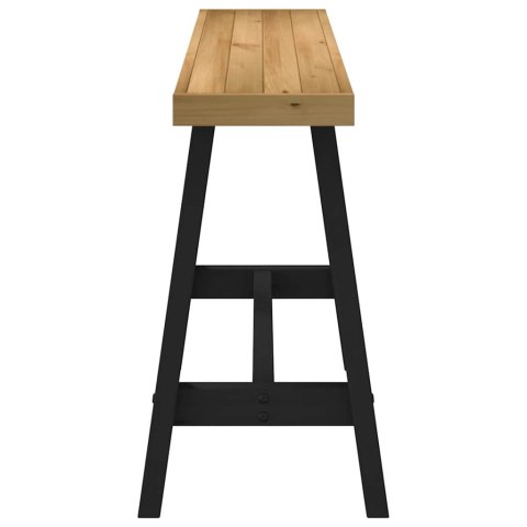 STOLIK KONSOLOWY NOAIN 120X30X75CM LITE DREWNO SOSNOWE