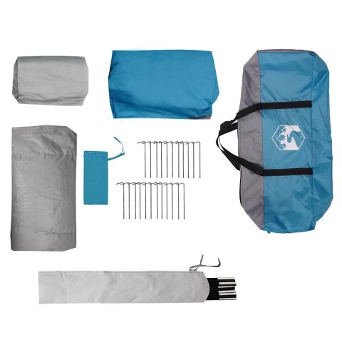ZADASZENIE TARP NAMIOT SAMOCHODOWY DO AUTA SUV BUS 403X325X209CM WODOODPORNY