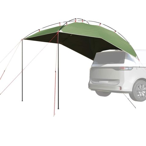 ZADASZENIE TARP NAMIOT DO SAMOCHODU SUV VAN ZIELONY WODOODPORNY