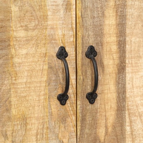 REGAŁ NA KSIĄŻKI 60X35X180CM LITE DREWNO MANGO