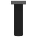 NOGI DO STOLIKA KAWOWEGO 4 SZT. CZARNE 42-44CM STAL