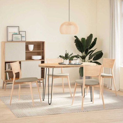 NOGI DO STOŁU HAIRPIN 4 SZT. ANTRACYT 72CM LITA STAL