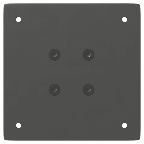 NOGI DO STOLIKA KAWOWEGO 4 SZT. ANTRACYT 72CM STAL