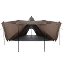 NAMIOT RODZINNY TIPI 6-OSOBOWY BRĄZOWY WODOSZCZELNY