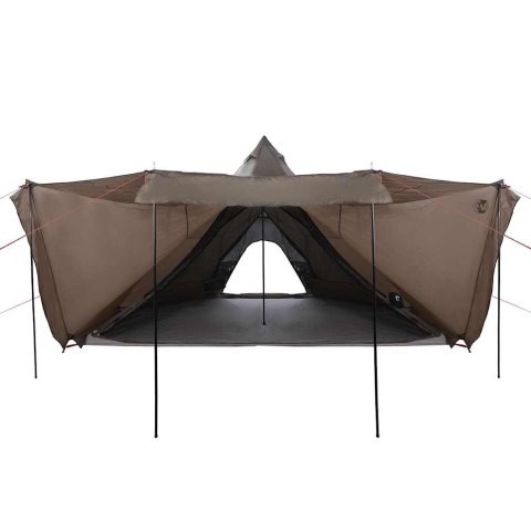 NAMIOT RODZINNY TIPI 6-OSOBOWY BRĄZOWY WODOSZCZELNY