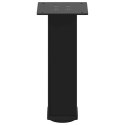 NOGI DO STOLIKA KAWOWEGO 4 SZT. CZARNE 30-32CM STAL