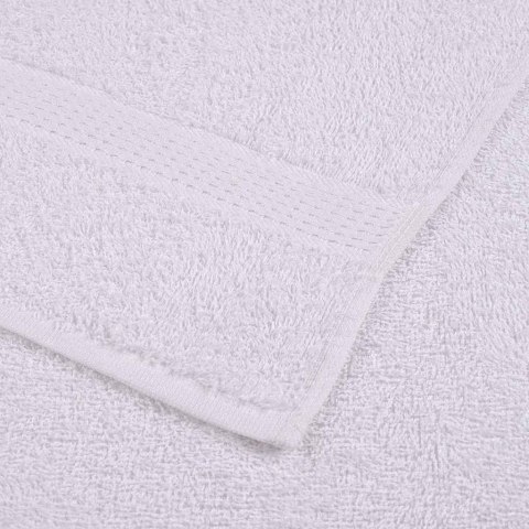 RĘCZNIKI KĄPIELOWE 25 SZT. BIAŁE 100X150CM BAWEŁNA 100%