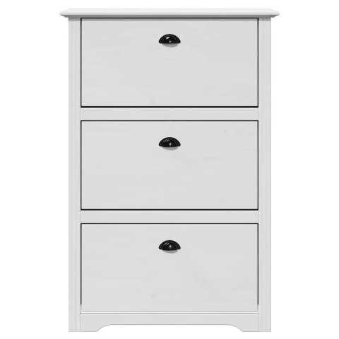 STOJAK NA BUTY BODO BIAŁA 80X35X118CM