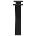 NOGI DO STOLIKA KAWOWEGO 2 SZT. CZARNE 50X(42-43)CM STAL