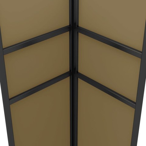 ALTANA Z PODWÓJNYM DACHEM I SZNUREM LAMPEK LED 3X3X2,7M TAUPE