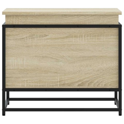 SKRZYNIA Z POKRYWĄ DĄB SONOMA 60X40X51,5CM