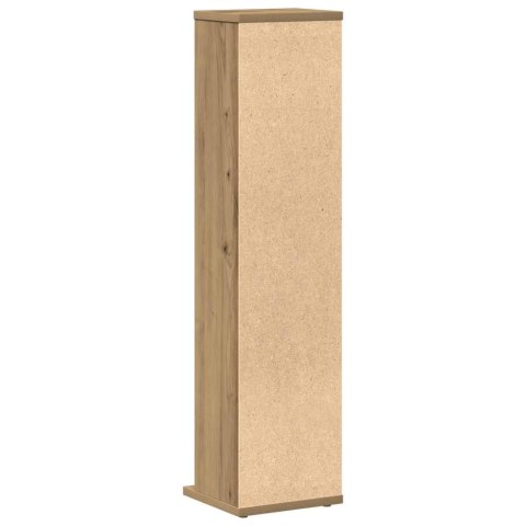 SZAFKA NA PŁYTY CD KOLOR DĄB ARTISAN 21X20X88CM