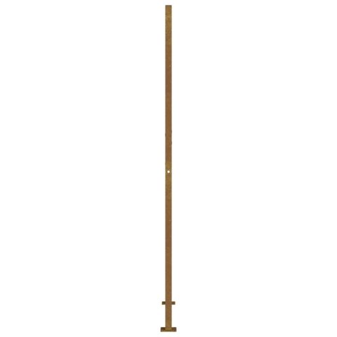 FURTKA OGRODOWA 105X205CM STAL KORTENOWSKA MOTYW PROSTOKĄTY