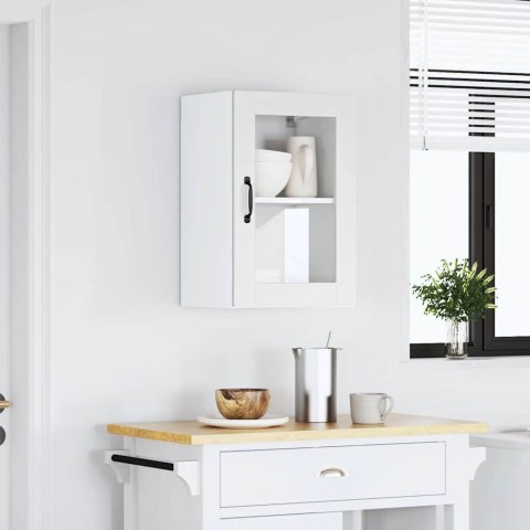 SZAFKA ŚCIENNA KUCHENNA ZE SZKLANYMI DRZWIAMI PORTO 40X31X60CMBIAŁA