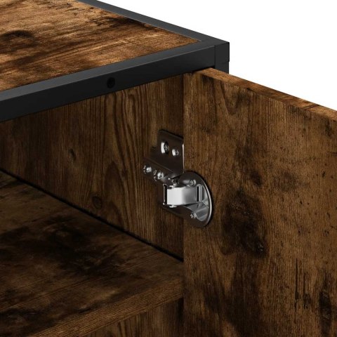 SZAFKA NA BUTY PRZYDYMIONY DĄB 48X38X97,5CM