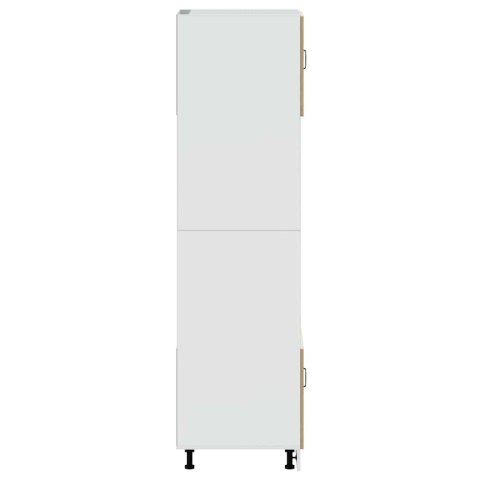 SZAFKA KUCHENNA DO ZABUDOWY PIEKARNIKA I MIKROFALI DĄB SONOMA