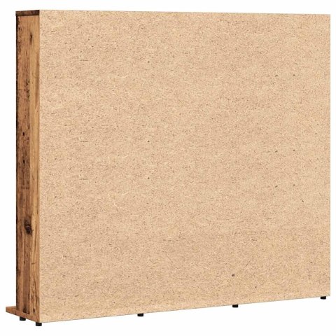 SZAFKA NA PŁYTY CD STARE DREWNO 100X23X89,5CM
