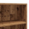 SZAFKA ŁAZIENKOWA NA PRALKĘ STARE DREWNO 64X24X190CM