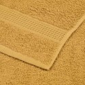 RĘCZNIKI 4 SZT. ZŁOTY 100X200CM 360 GSM 100% BAWEŁNA