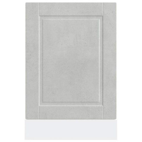 PANEL DO ZMYWARKI PORTO SZAROŚĆ BETONU 45X1,5X67CM