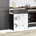 SZAFKA KUCHENNA DOLNA PORTO CZARNA 60X46X81,5CM