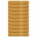 RĘCZNIKI DO SAUNY 10 SZT. ZŁOTY 80X200CM 360 GSM 100% BAWEŁNA