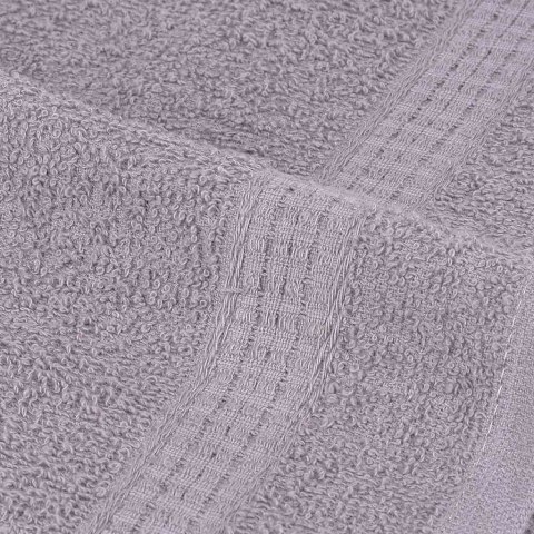 RĘCZNIKI KĄPIELOWE 2 SZT. SZARE 100X150CM 360 GSM 100% BAWEŁNA