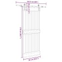 DRZWI PRZESUWNE Z OSPRZĘTEM 85X210CM LITE DREWNO SOSNOWE