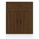 SZAFKA KUCHENNA DOLNA PORTO BRĄZOWY DĄB 0X46X81,5CM