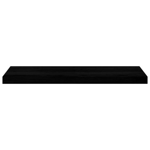 STOPNIE SCHODOWE 2 SZT. BRĄZOWE 80X25X2CM LITE DREWNO DĘBOWE