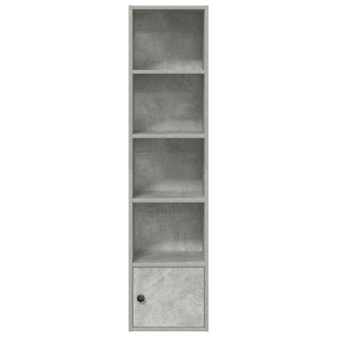 REGAŁ SZAROŚĆ BETONU 31X24X127CM