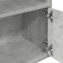 REGAŁ SZAROŚĆ BETONU 31X24X127CM