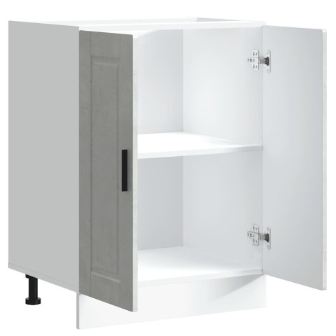 SZAFKA KUCHENNA DOLNA PORTO BETONOWY SZARY 60X46X81,5CM