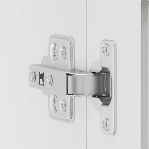 SZAFKA ŚCIENNA KUCHENNA ZE SZKLANYMI DRZWIAMI 60X31X60CM PORTO BIAŁA