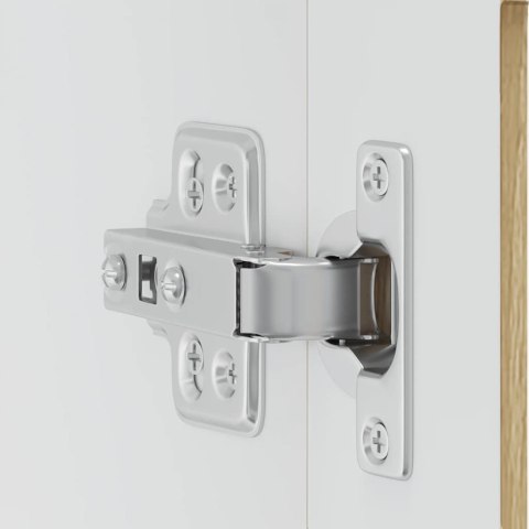 SZAFKA ŚCIENNA KUCHENNA ZE SZKLANYMI DRZWIAMI 60X31X60CM PORTO DĄB SONOMA