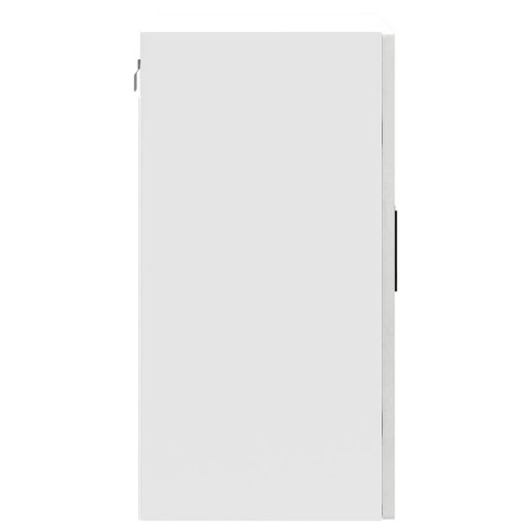 SZAFKA ŚCIENNA KUCHENNA ZE SZKLANYMI DRZWIAMI PORTO SZARY