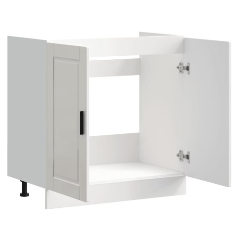 SZAFKA POD ZLEWOZMYWAK PORTO BIAŁA POŁYSK 80X46X81,5CM