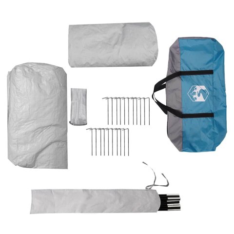 NAMIOT SAMOCHODOWY 2-OS. NIEBIESKI WODOSZCZELNY