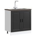 SZAFKA POD ZLEWOZMYWAK PORTO CZARNA 80X46X81,5CM