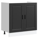 SZAFKA POD ZLEWOZMYWAK PORTO CZARNA 80X46X81,5CM