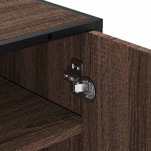 SZAFKA NA BUTY BRĄZOWY DĄB 48X38X97,5CM