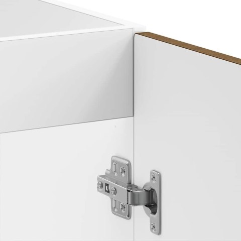 SZAFKA POD ZLEWOZMYWAK KALMAR BRĄZOWY DĄB 80X46X81,5CM