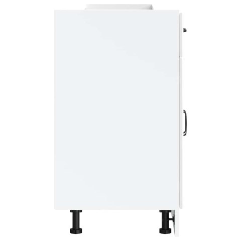 SZAFKA KUCHENNA DOLNA KALMAR BIAŁA POŁYSK 60X46X81,5CM