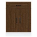 SZAFKA KUCHENNA DOLNA KALMAR BRĄZOWY DĄB 60X46X81,5CM